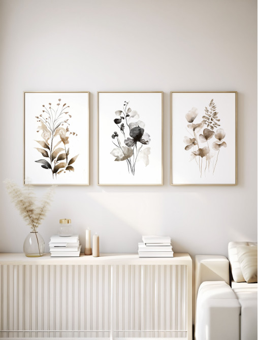 Botanical Trio