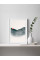 Japanese Wave Print with Sun