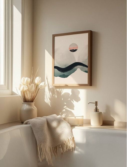 Minimalist Spa Wall Art Printable