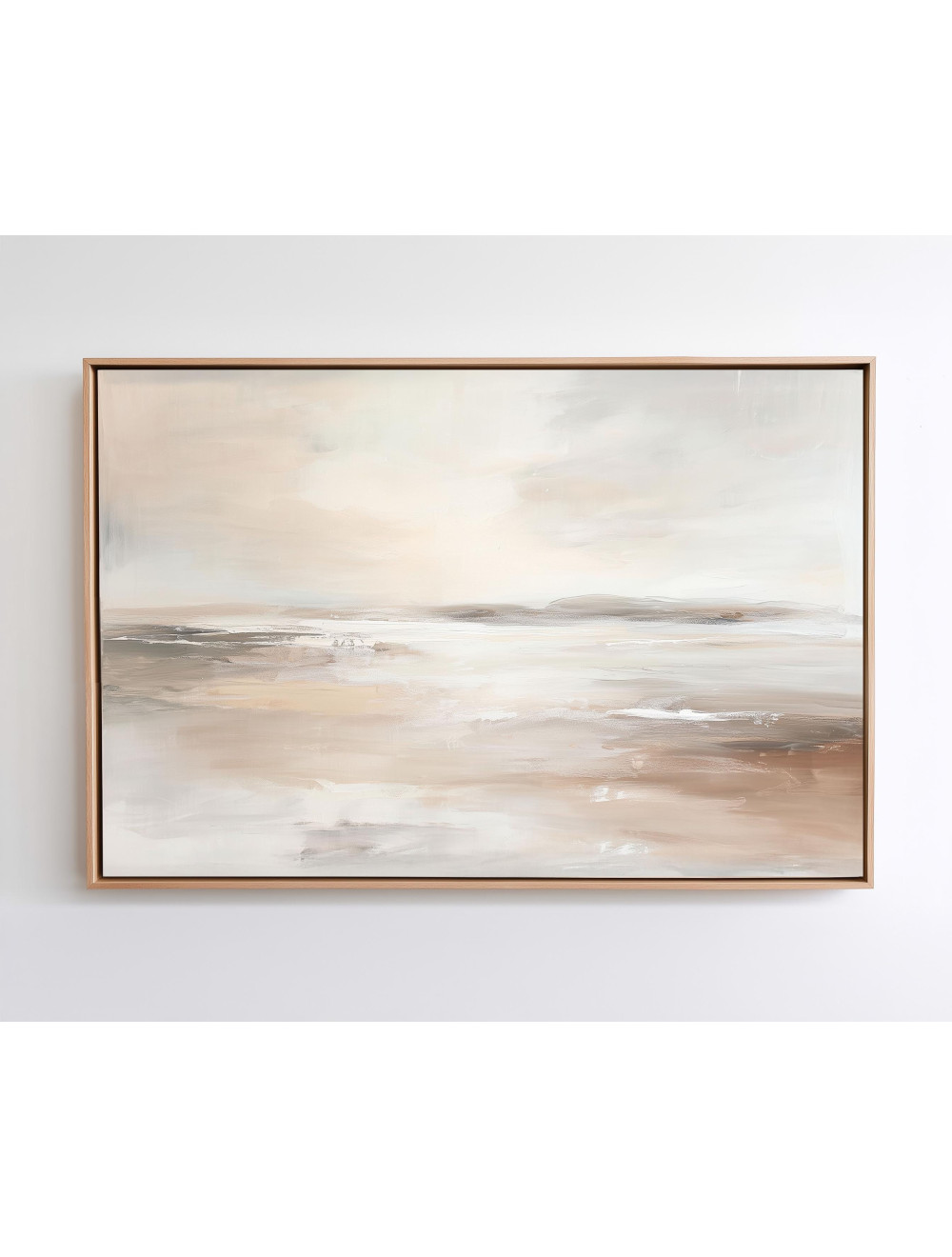 Sepia Abstract Landscape Print