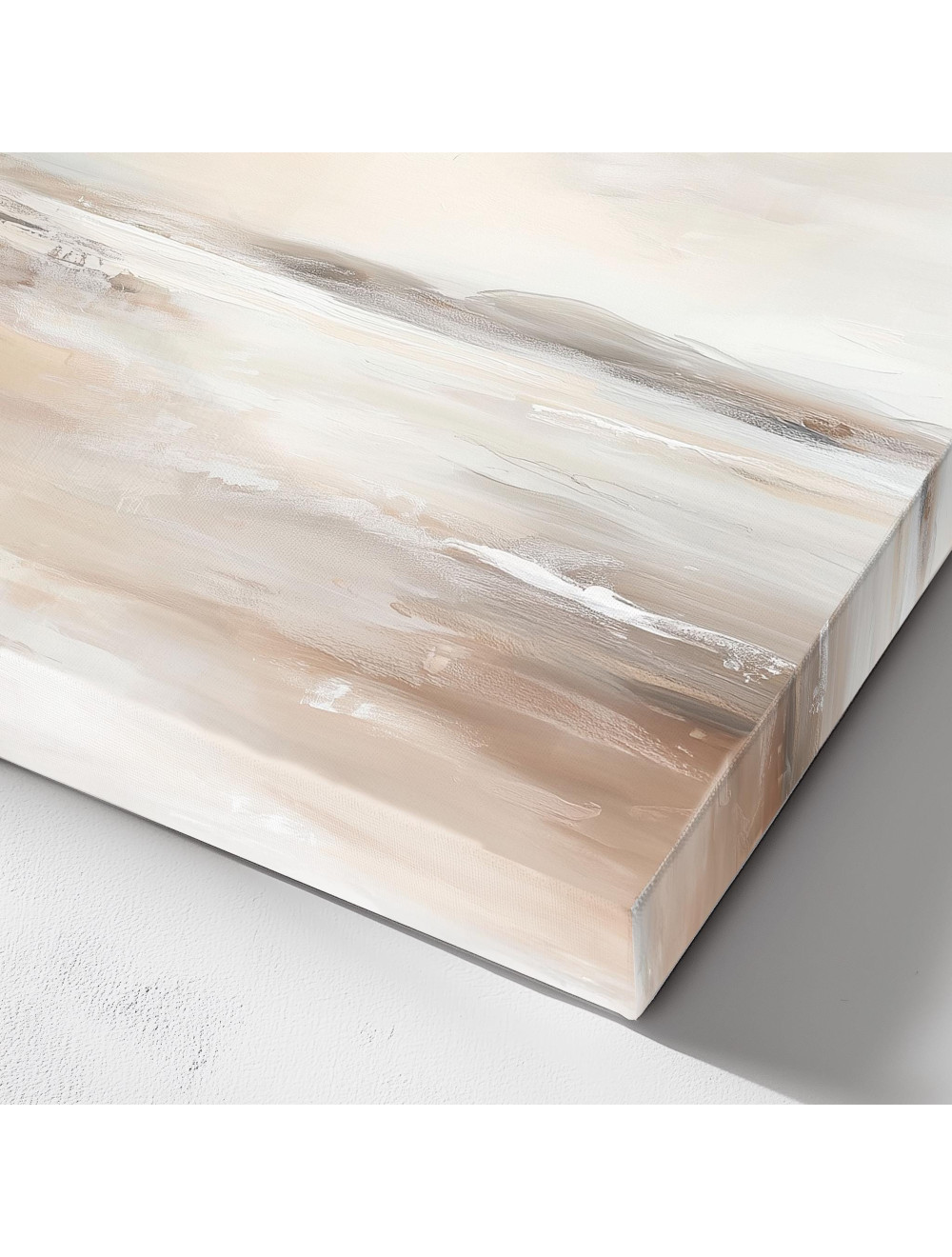 Sepia Abstract Landscape Print