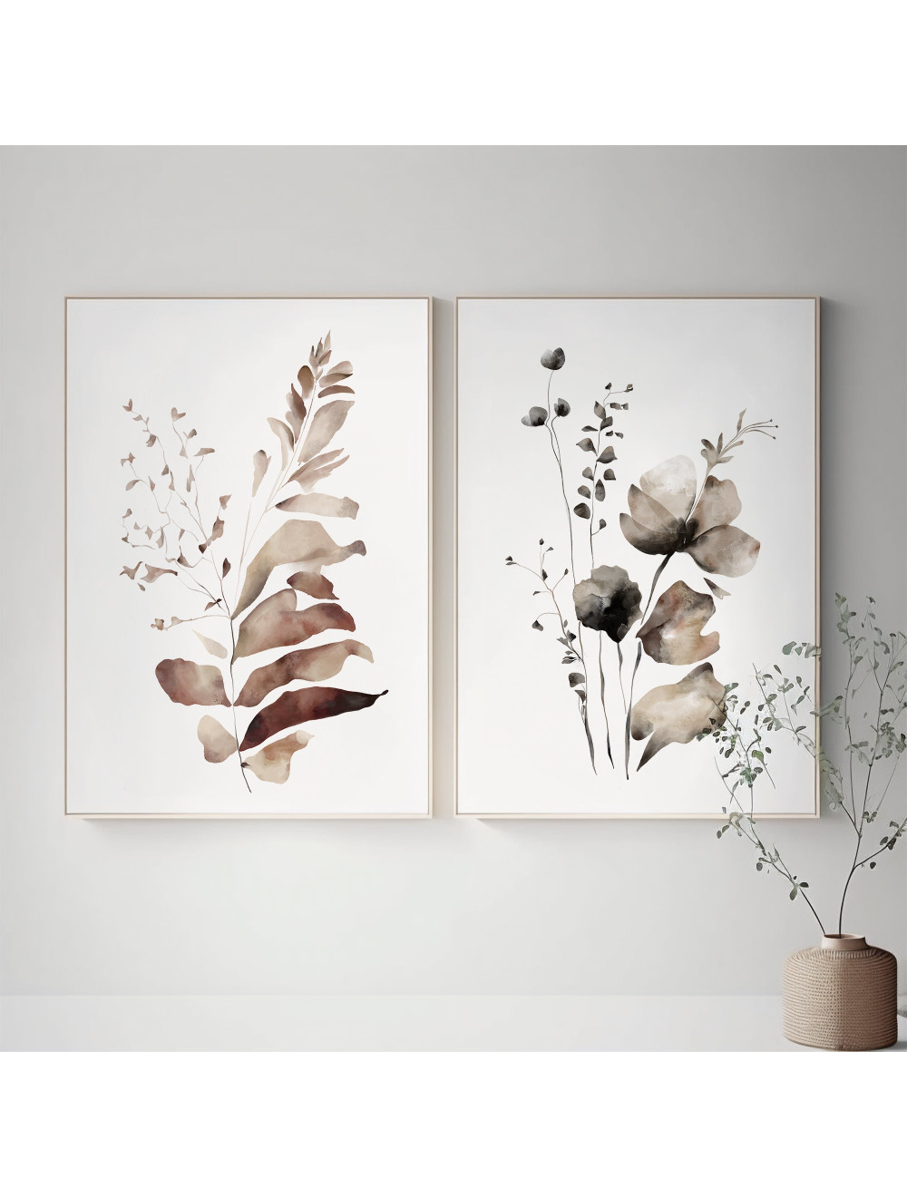 Wildflower Bouquet Watercolor