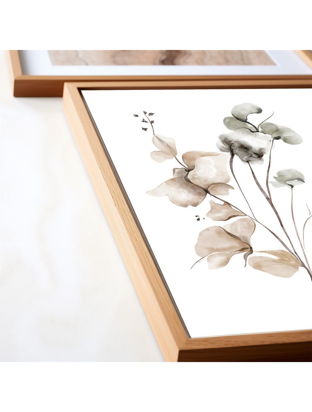 Soft Eucalyptus Watercolor